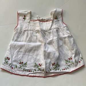 Vintage Gymboree embroidered top